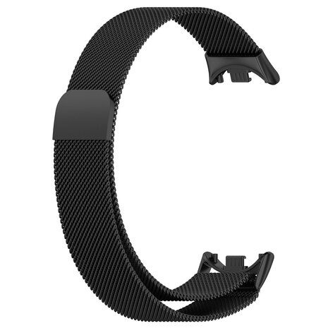 Strap-it® Strap-it Xiaomi Smart Band 9 Milanese band (zwart)