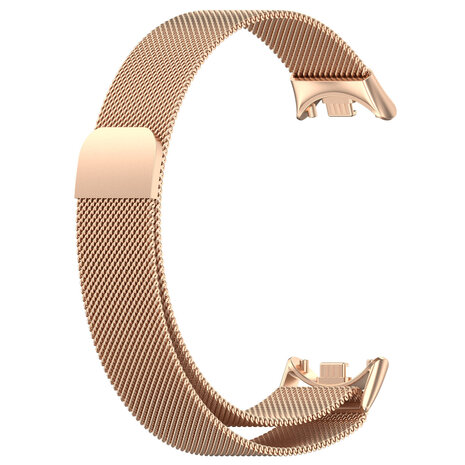 Strap-it® Strap-it Xiaomi Smart Band 9 Milanese band (roségoud)