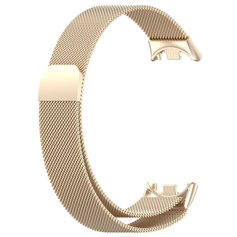 Strap-it® Strap-it Xiaomi Smart Band 9 Milanese band (champagne)