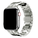 Strap-it® Apple Watch steel iron band (titanium)