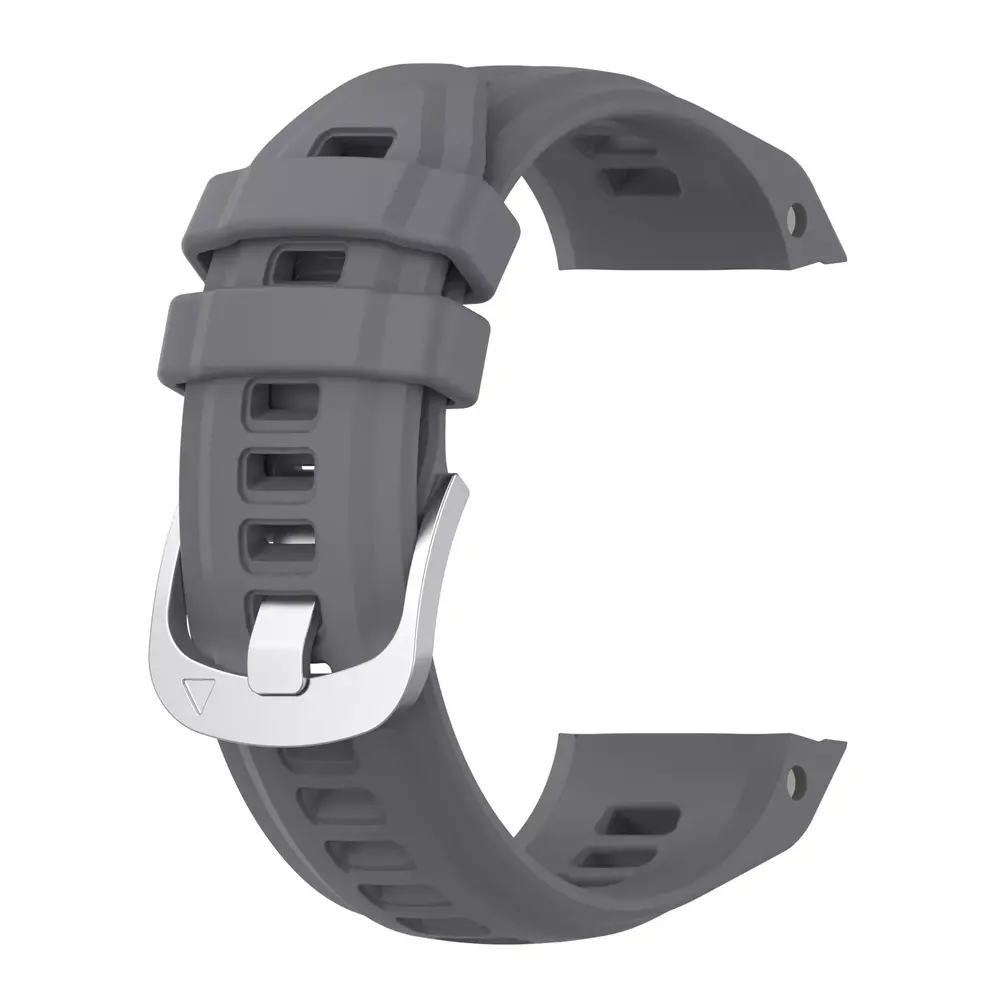 Strap-it® Strap-it Garmin Instinct 2s siliconen bandje (donkergrijs)