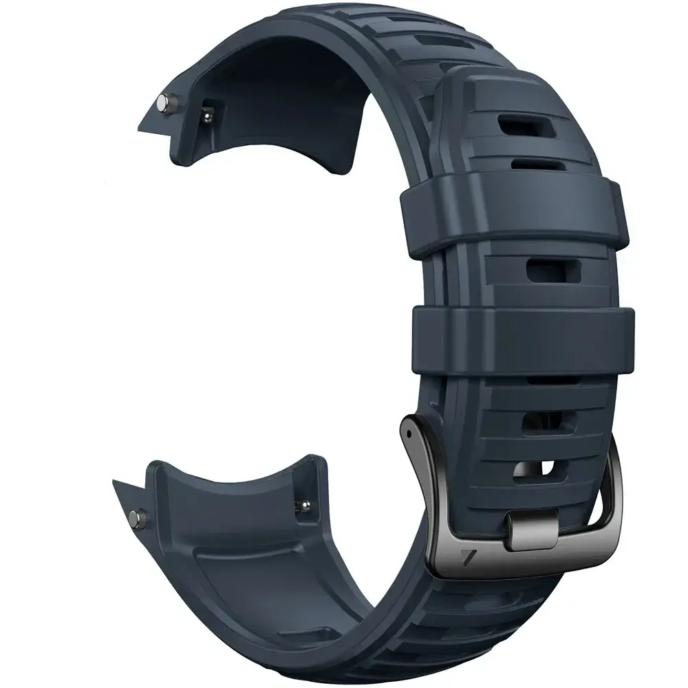 Strap-it® Strap-it Garmin Instinct 2x siliconen bandje (donkerblauw)