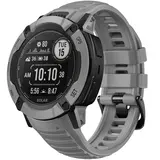 Strap-it® Garmin Instinct 2x siliconen bandje (grijs)