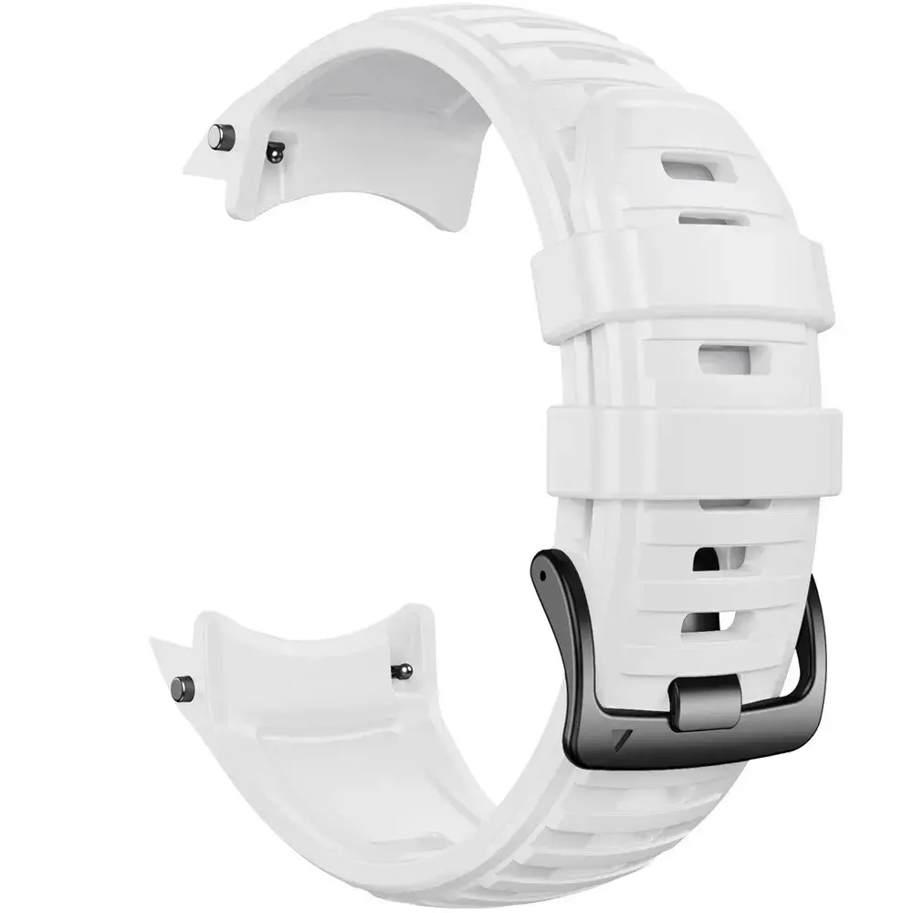 Strap-it® Strap-it Garmin Instinct 2x siliconen bandje (wit)