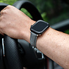 Strap-it® Strap-it Apple Watch Alcantara bandje met gesp (grijs) Strap-it® Strap-it Apple Watch Alcantara bandje met gesp (grijs)