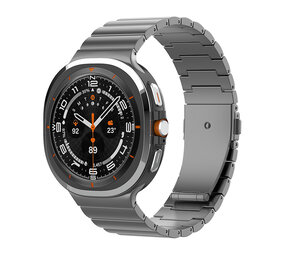 Strap-it® Samsung Galaxy Watch Ultra 'One Bead' titanium band (grafiet)