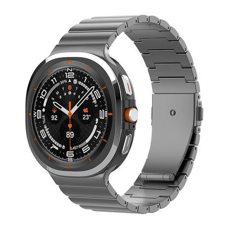 Strap-it® Strap-it Samsung Galaxy Watch Ultra 'One Bead' titanium band (grafiet)