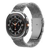 Strap-it® Samsung Galaxy Watch Ultra 'Iron' titanium band (grafiet)