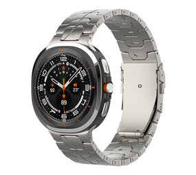 Strap-it® Samsung Galaxy Watch Ultra 'Iron' titanium band (titanium)