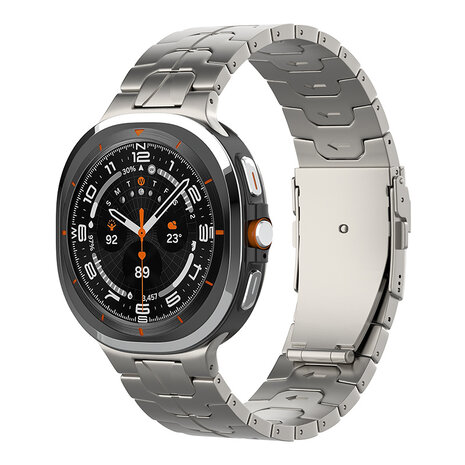 Strap-it® Strap-it Samsung Galaxy Watch Ultra 'Iron' titanium band (titanium)