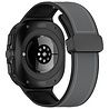 Strap-it® Strap-it Samsung Galaxy Watch Ultra leren hybrid bandje (grijs) Strap-it® Strap-it Samsung Galaxy Watch Ultra leren hybrid bandje (grijs)