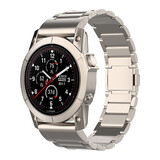 Strap-it® Garmin Fenix 5x / 6x magnetische titanium band (titanium)
