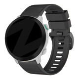 Bandz Bandz Garmin Epix Gen 2 siliconen band met gesp (zwart)