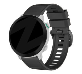 Bandz Bandz Garmin Epix Gen 2 siliconen band met gesp (zwart)