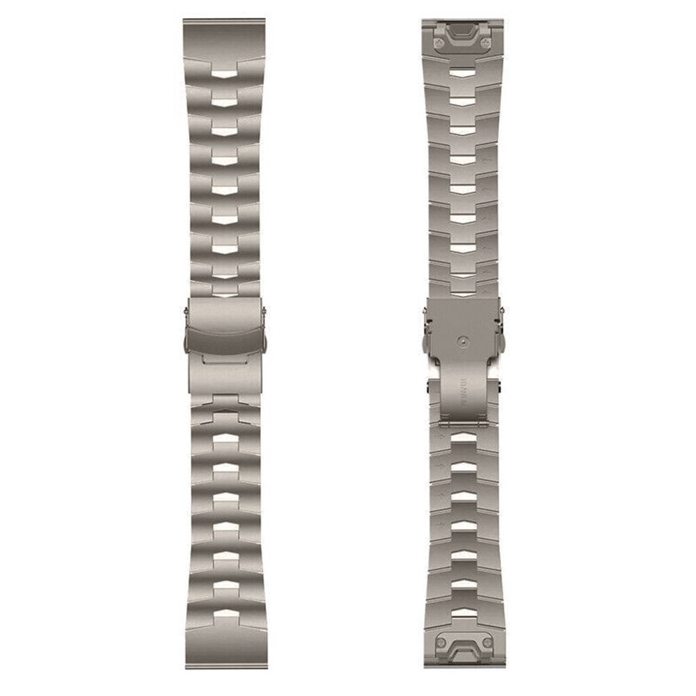 Strap-it® Strap-it Garmin Quatix 5 / 6 / 7 titanium bandje (titanium)