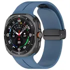 Strap-it® Strap-it Samsung Galaxy Watch Ultra sport band met D-buckle (grijsblauw)