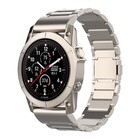 Strap-it® Strap-it Garmin Fenix 7 magnetische titanium band (titanium)