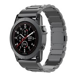 Strap-it® Garmin Epix Pro (Gen 2) 51mm magnetische titanium band (zwart)