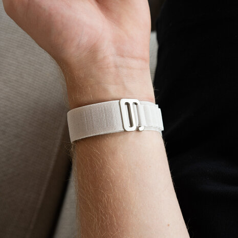 Strap-it® Strap-it Samsung Galaxy Watch 7 - 44mm Alpine bandje (sterrenlicht)