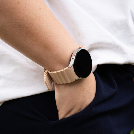 Strap-it® Strap-it Samsung Galaxy Watch 4 44mm Ocean bandje (sterrenlicht)