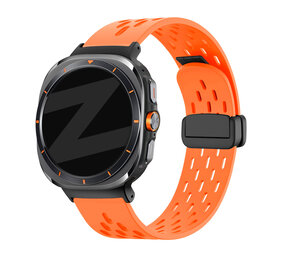Bandz Bandz Samsung Galaxy Watch Ultra D-buckle sport band 'Air' (oranje)