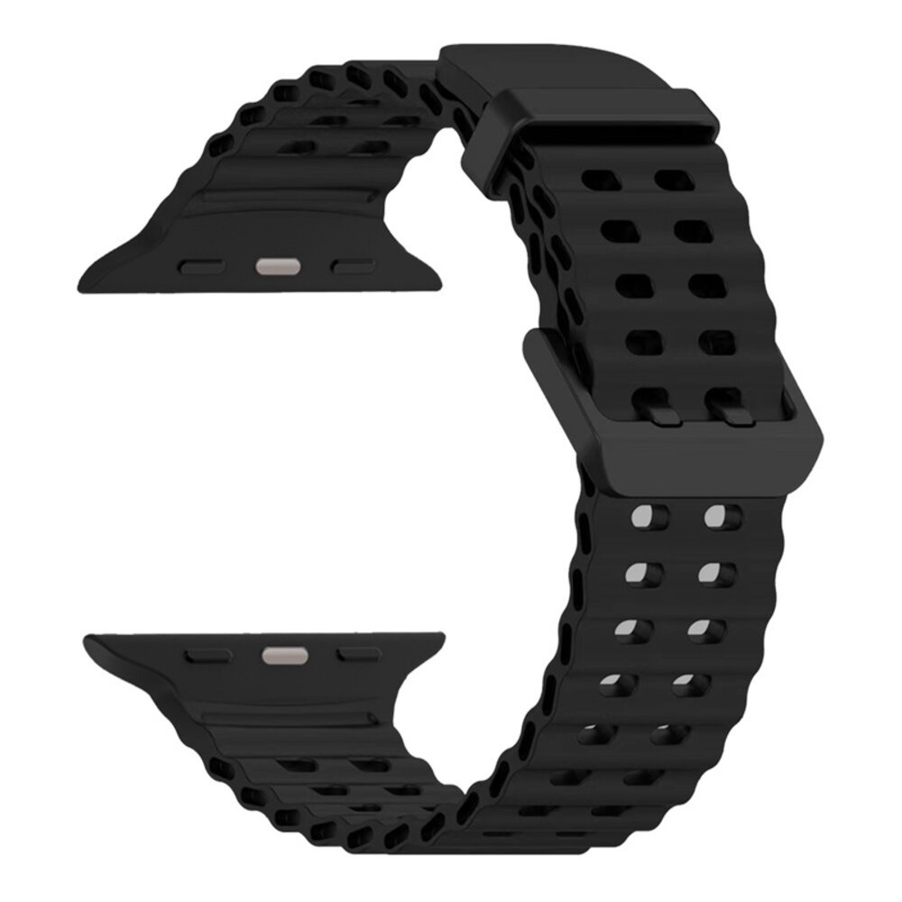 Strap-it® Strap-it Apple Watch second wave bandje (zwart)