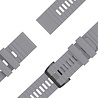 Strap-it® Bandz Garmin Fenix 8 - 47mm siliconen band met gesp (grijs) Strap-it® Bandz Garmin Fenix 8 - 47mm siliconen band met gesp (grijs)