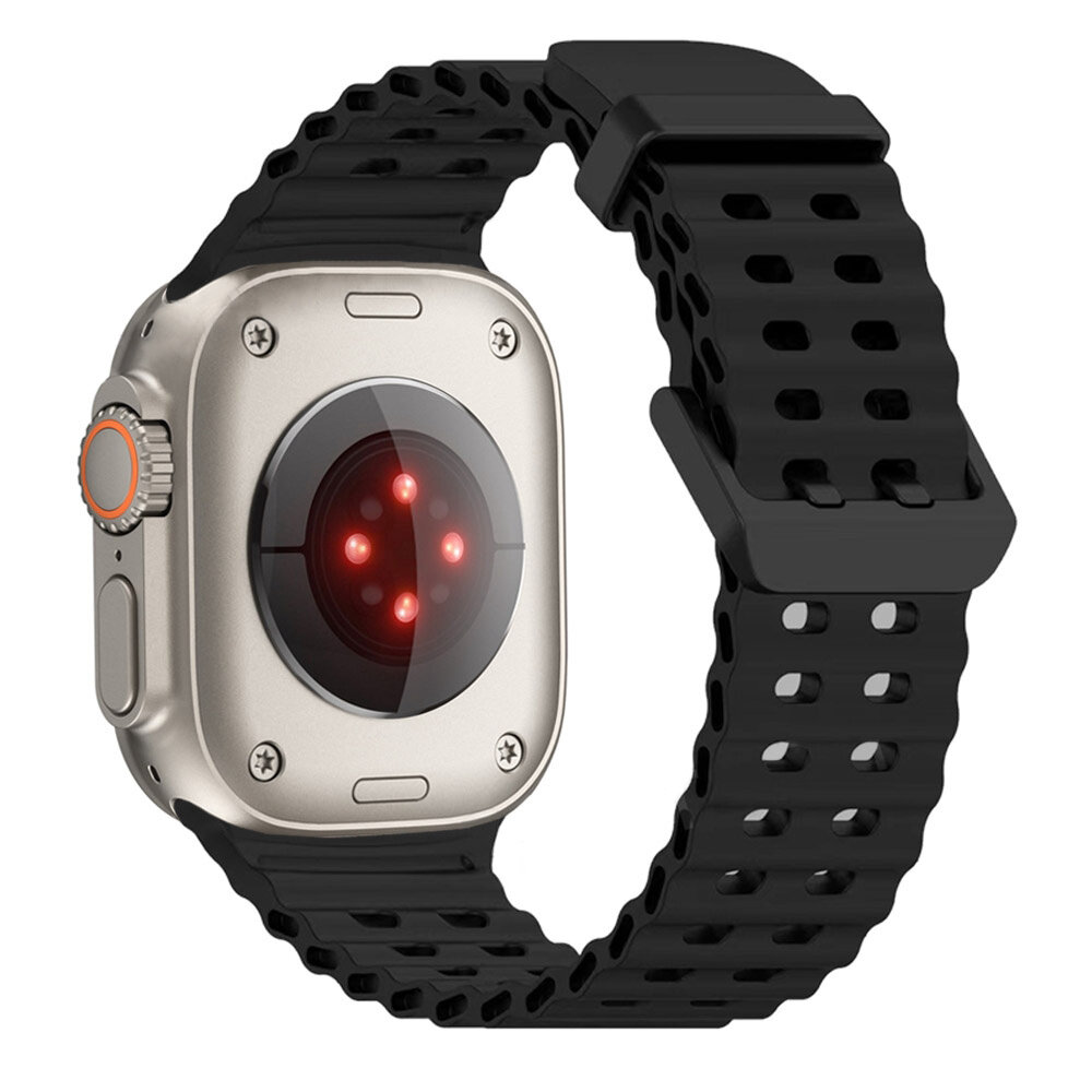 Strap-it® Strap-it Apple Watch second wave bandje (zwart)