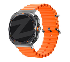 Bandz Bandz Samsung Galaxy Watch Ultra Ocean bandje 'Classic' (oranje)