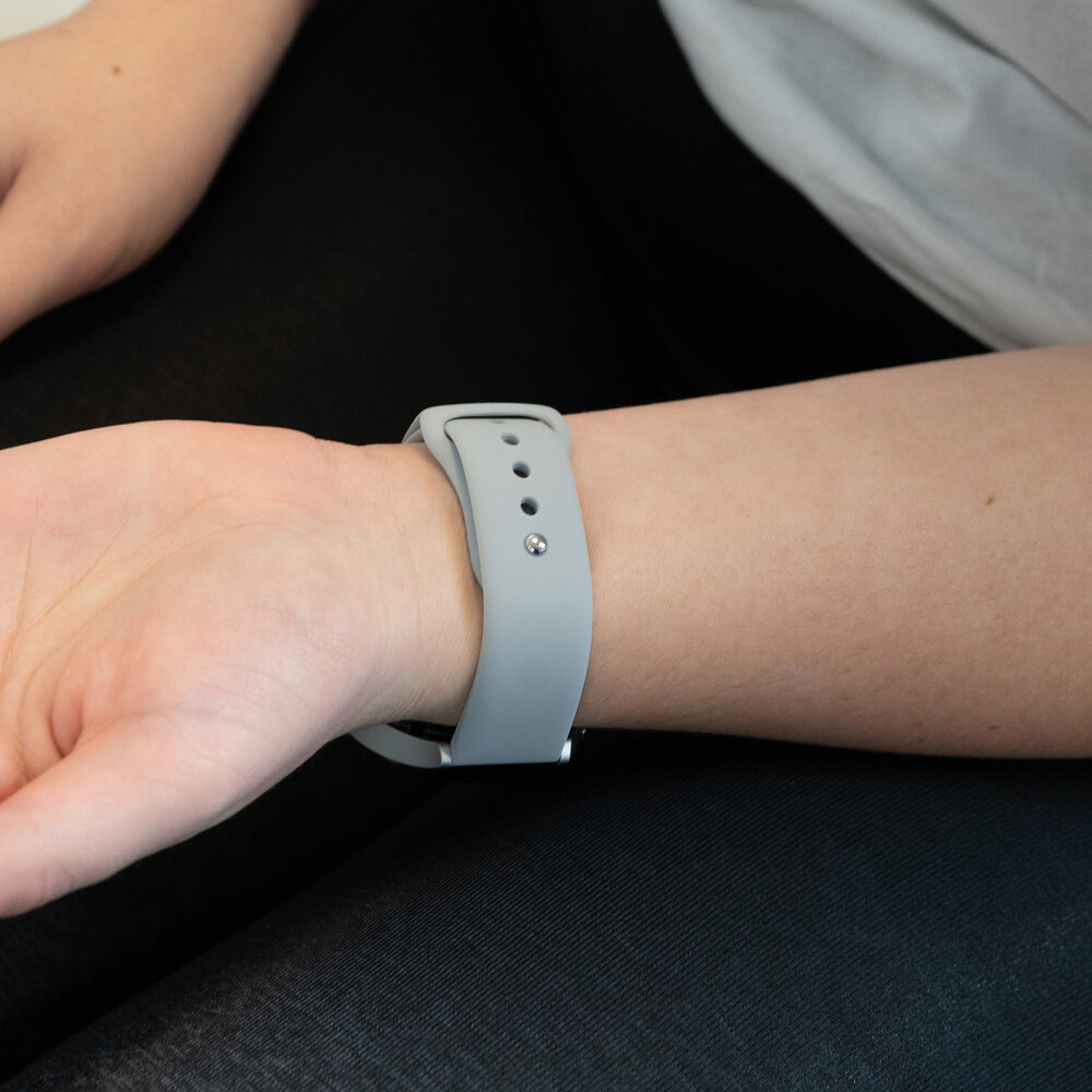 Bandz Bandz Withings ScanWatch Nova sport band 'Deluxe' (grijs) Bandz Bandz Withings ScanWatch Nova sport band 'Deluxe' (grijs)