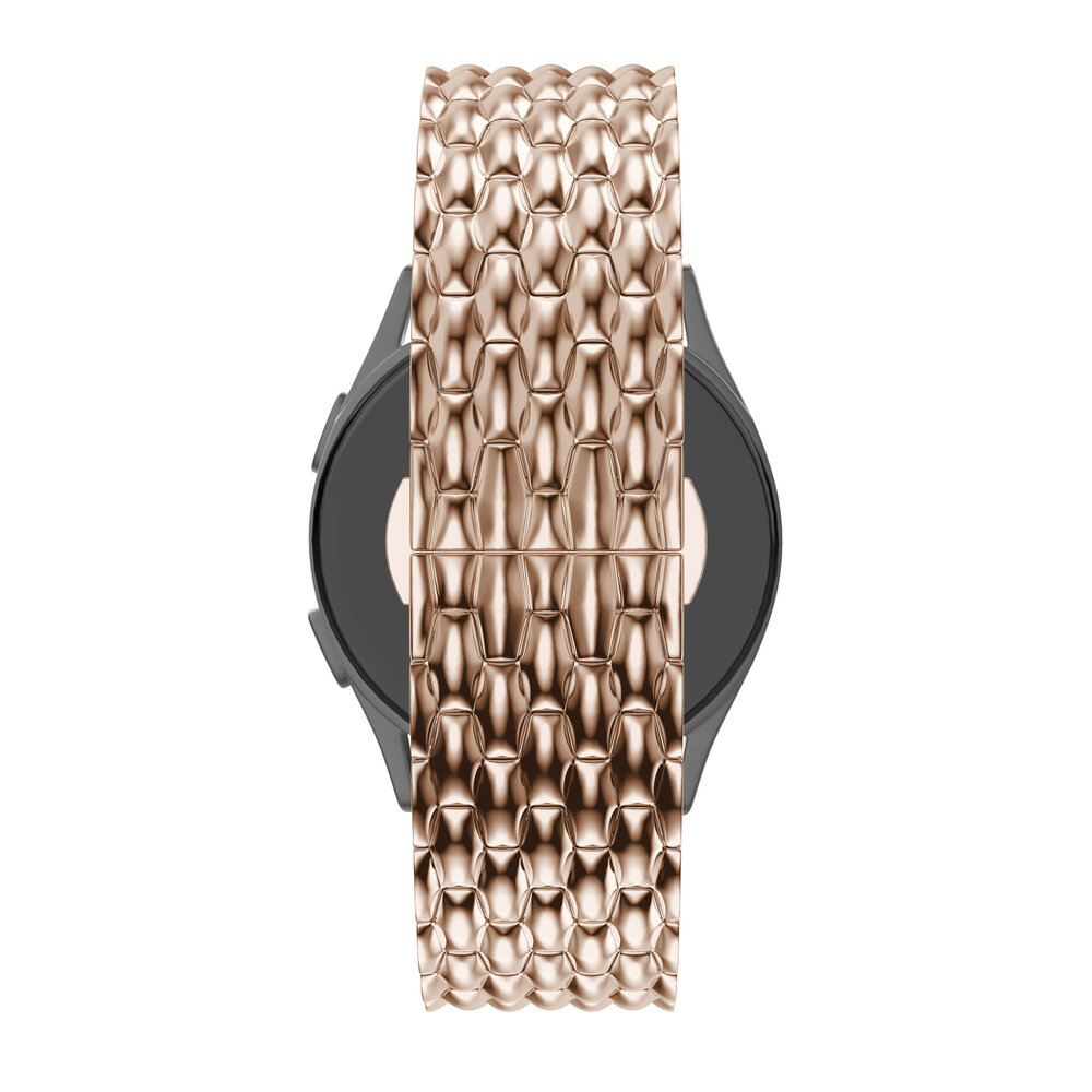 Bandz Bandz Withings ScanWatch Nova stalen band 'Dragon' (rosé goud)