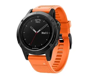 Strap-it® Garmin Epix Gen 2 siliconen bandje (oranje)