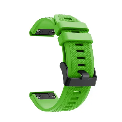 Strap-it® Strap-it Garmin Epix Gen 2 siliconen bandje (groen)