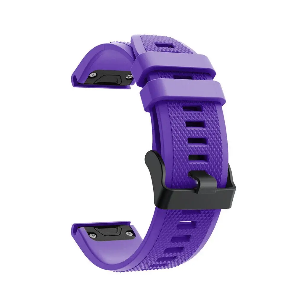 Strap-it® Strap-it Garmin Epix Gen 2 siliconen bandje (paars)