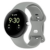 Strap-it® Strap-it Google Pixel Watch 3 - 41mm Classic siliconen bandje (grijs) Strap-it® Strap-it Google Pixel Watch 3 - 41mm Classic siliconen bandje (grijs)