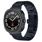 Strap-it® Strap-it Samsung Galaxy Watch Ultra luxe metalen band (titanium gray)