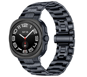 Strap-it® Samsung Galaxy Watch Ultra steel Iron band (titanium gray) Strap-it® Samsung Galaxy Watch Ultra steel Iron band (titanium gray)