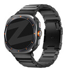 Bandz Bandz Samsung Galaxy Watch Ultra titanium band 'Classic' (zwart)