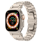 Strap-it® Strap-it Apple Watch 'Explorer' luxe stalen band (titanium)