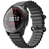 Strap-it® Garmin Forerunner 935 Ocean band (zwart)