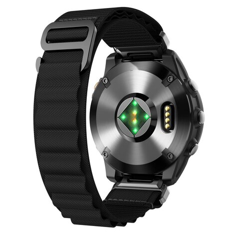 Garmin Fenix 3 Alpine band zwart Smartwatchbanden