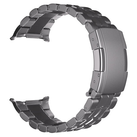 Strap-it® Strap-it Samsung Galaxy Watch Ultra 'square' titanium band (grafiet)