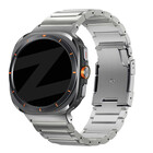 Bandz Bandz Samsung Galaxy Watch Ultra titanium band 'Classic' (zilver)