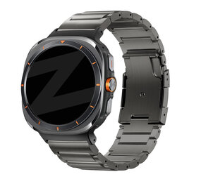 Bandz Bandz Samsung Galaxy Watch Ultra titanium band 'Classic' (grafiet) Bandz Bandz Samsung Galaxy Watch Ultra titanium band 'Classic' (grafiet)