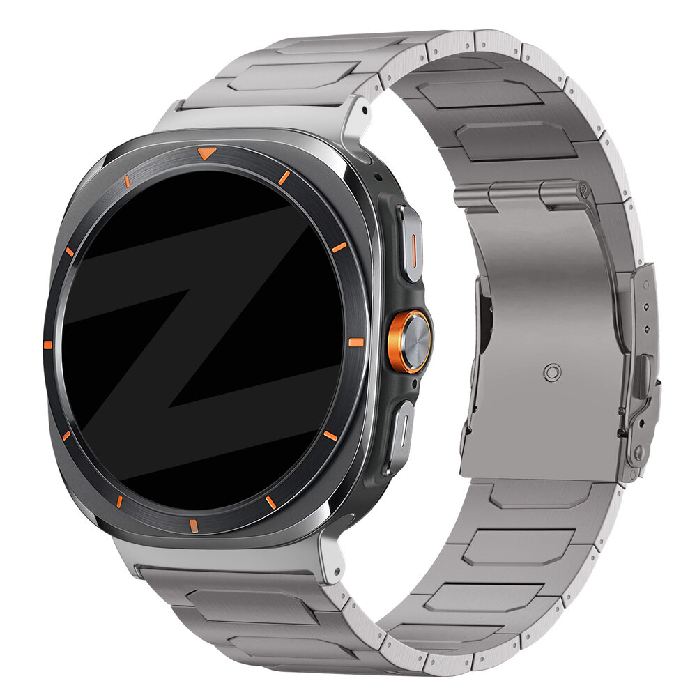 Bandz Bandz Samsung Galaxy Watch Ultra titanium band 'Deluxe' (titanium)