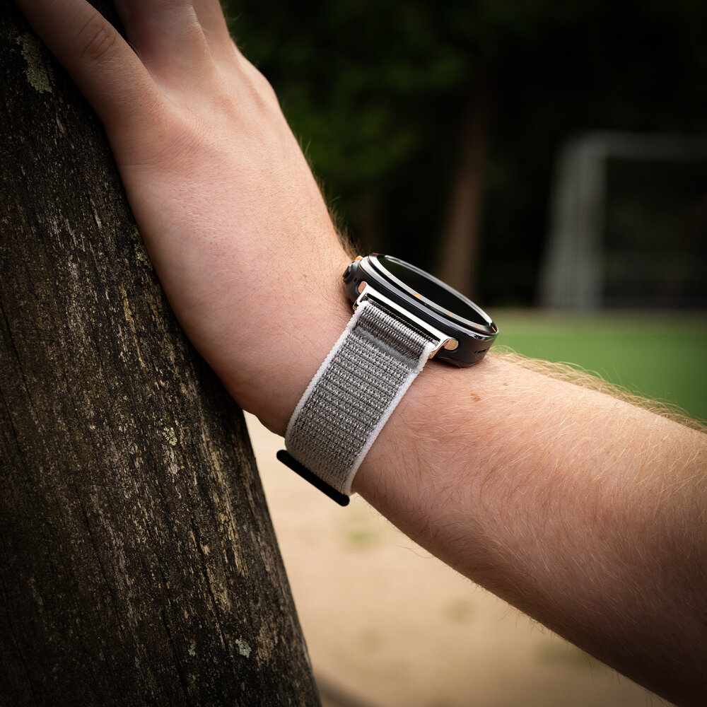 Strap-it® Strap-it Samsung Galaxy Watch Ultra nylon band (zeeschelp) Strap-it® Strap-it Samsung Galaxy Watch Ultra nylon band (zeeschelp)