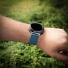Strap-it® Strap-it Samsung Galaxy Watch Ultra nylon band (oceaan blauw) Strap-it® Strap-it Samsung Galaxy Watch Ultra nylon band (oceaan blauw)