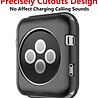 Strap-it® Strap-it Apple Watch Series 1/2/3 TPU case (zwart-metallic) Strap-it® Strap-it Apple Watch Series 1/2/3 TPU case (zwart-metallic)