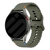 Strap-it® Strap-it Amazfit GTS 4 wave siliconen bandje (legergroen) Strap-it® Strap-it Amazfit GTS 4 wave siliconen bandje (legergroen)