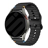 Strap-it® Strap-it Polar Grit X Pro wave siliconen bandje (zwart) Strap-it® Strap-it Polar Grit X Pro wave siliconen bandje (zwart)